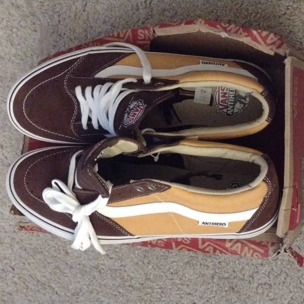 Tony Trujillo Anti hero SG two tone vans shoes new in box - Picture 6 of 11
